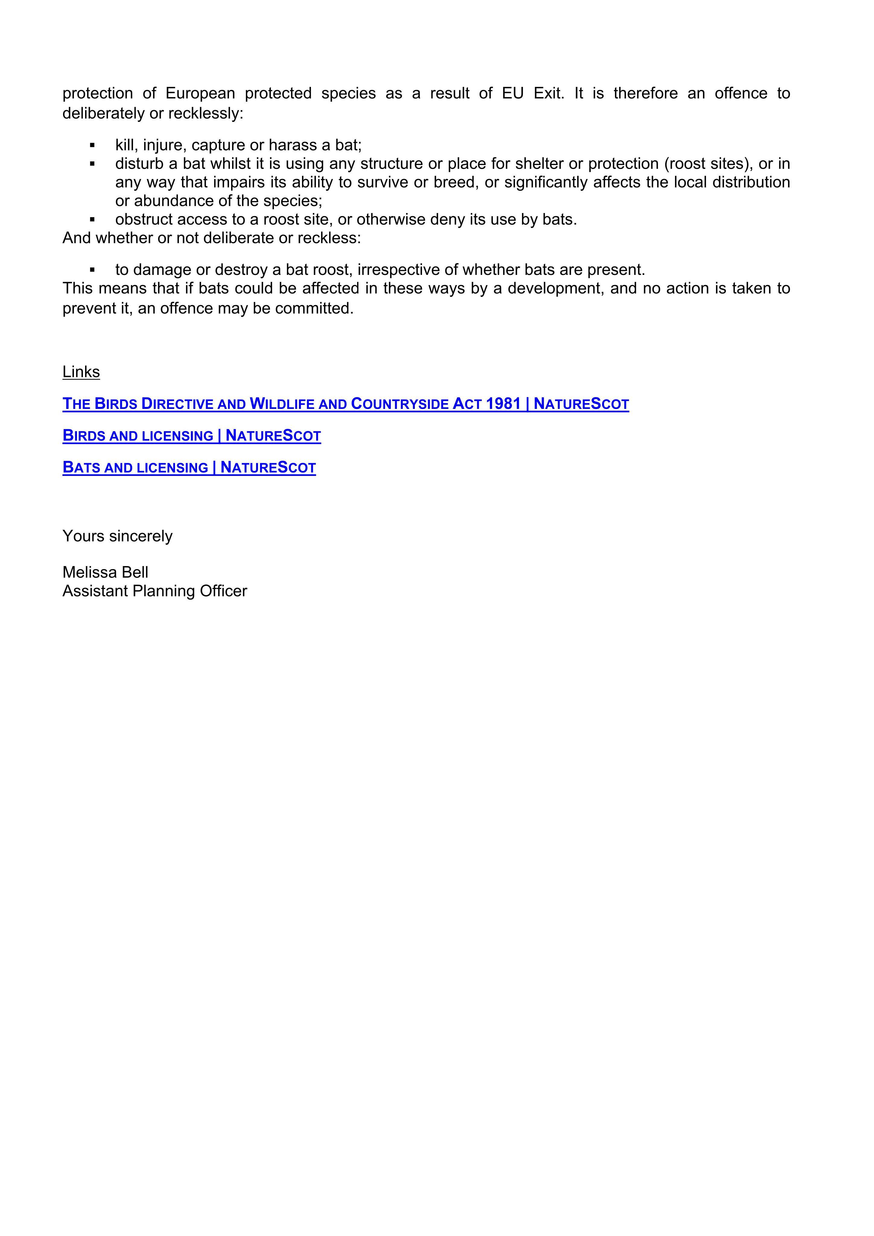 Planning document