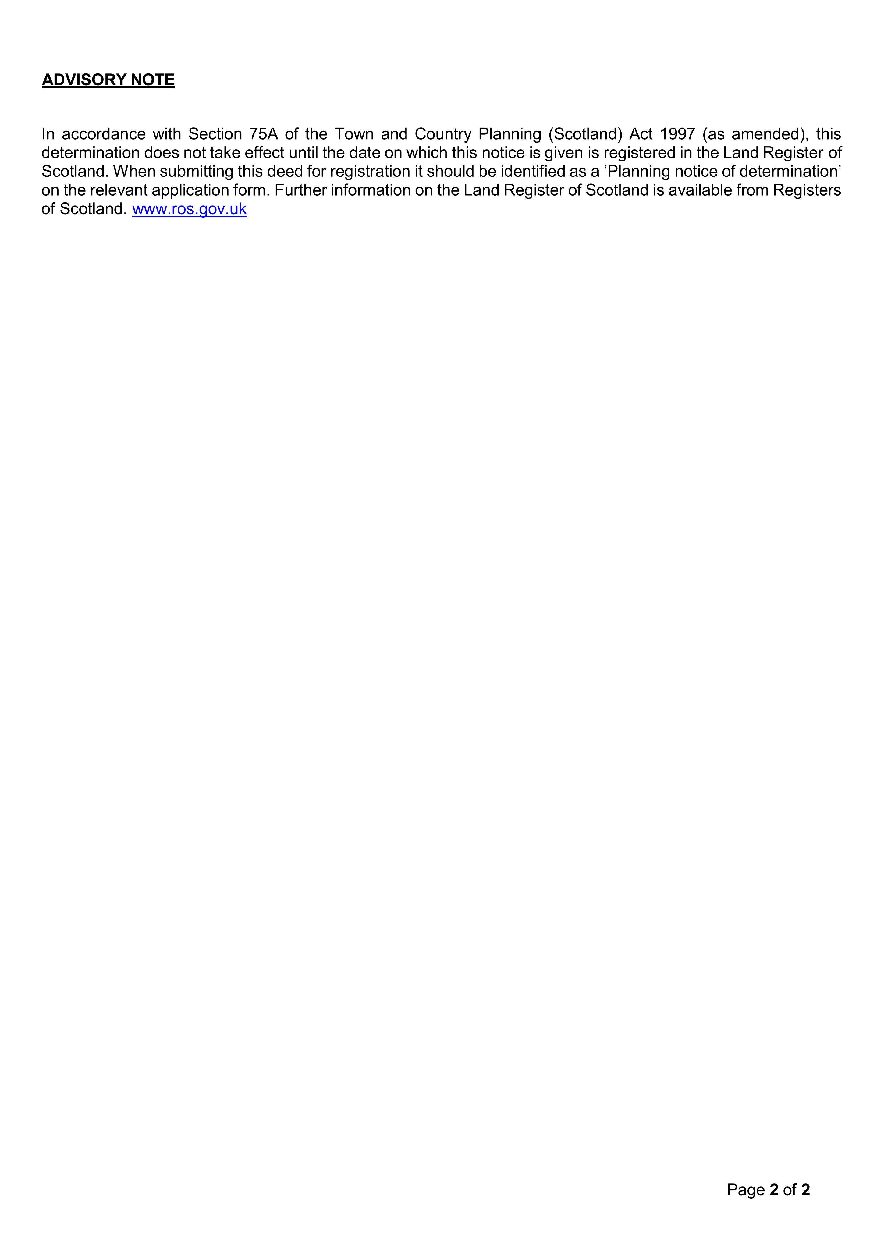 Planning document