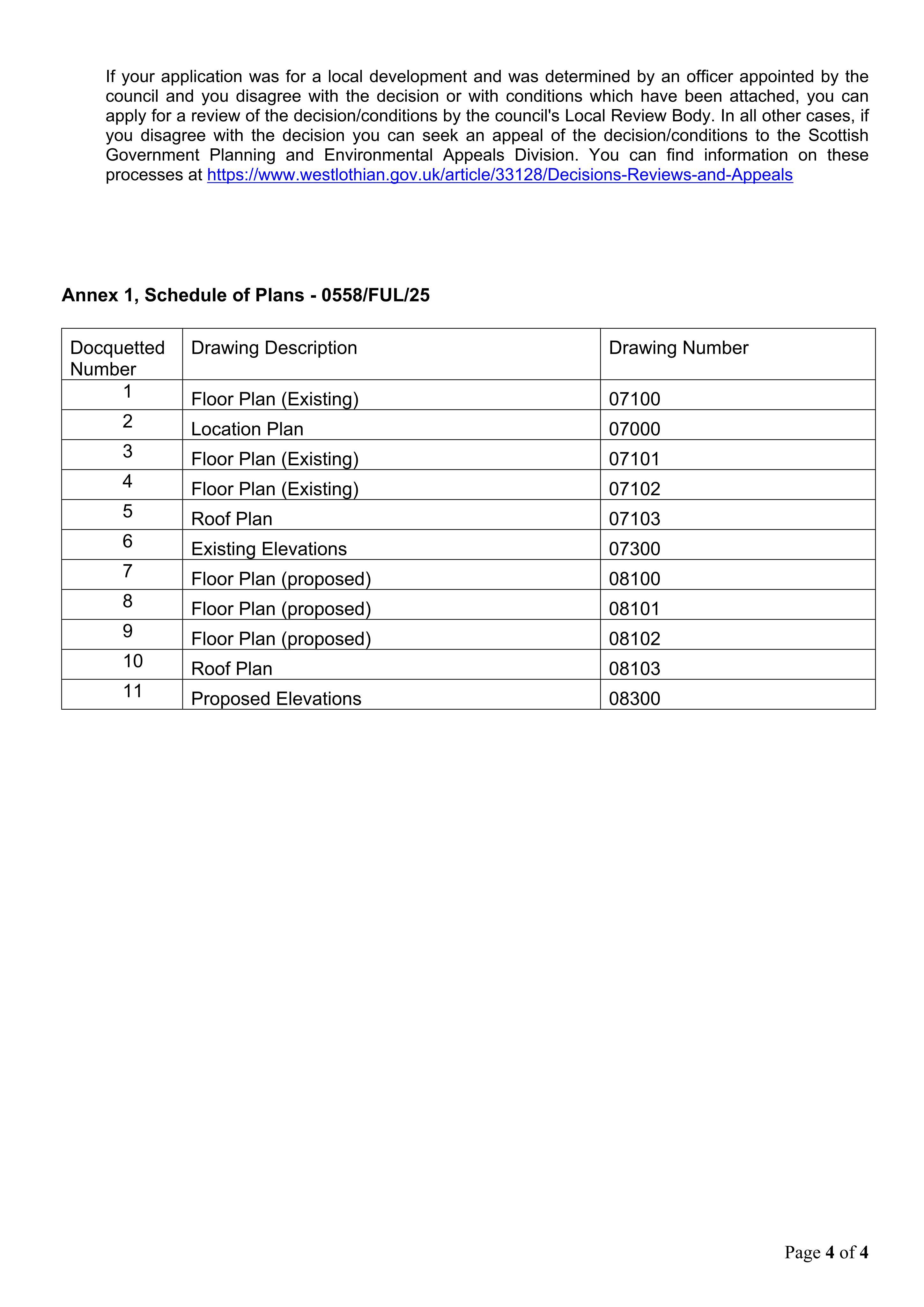 Planning document