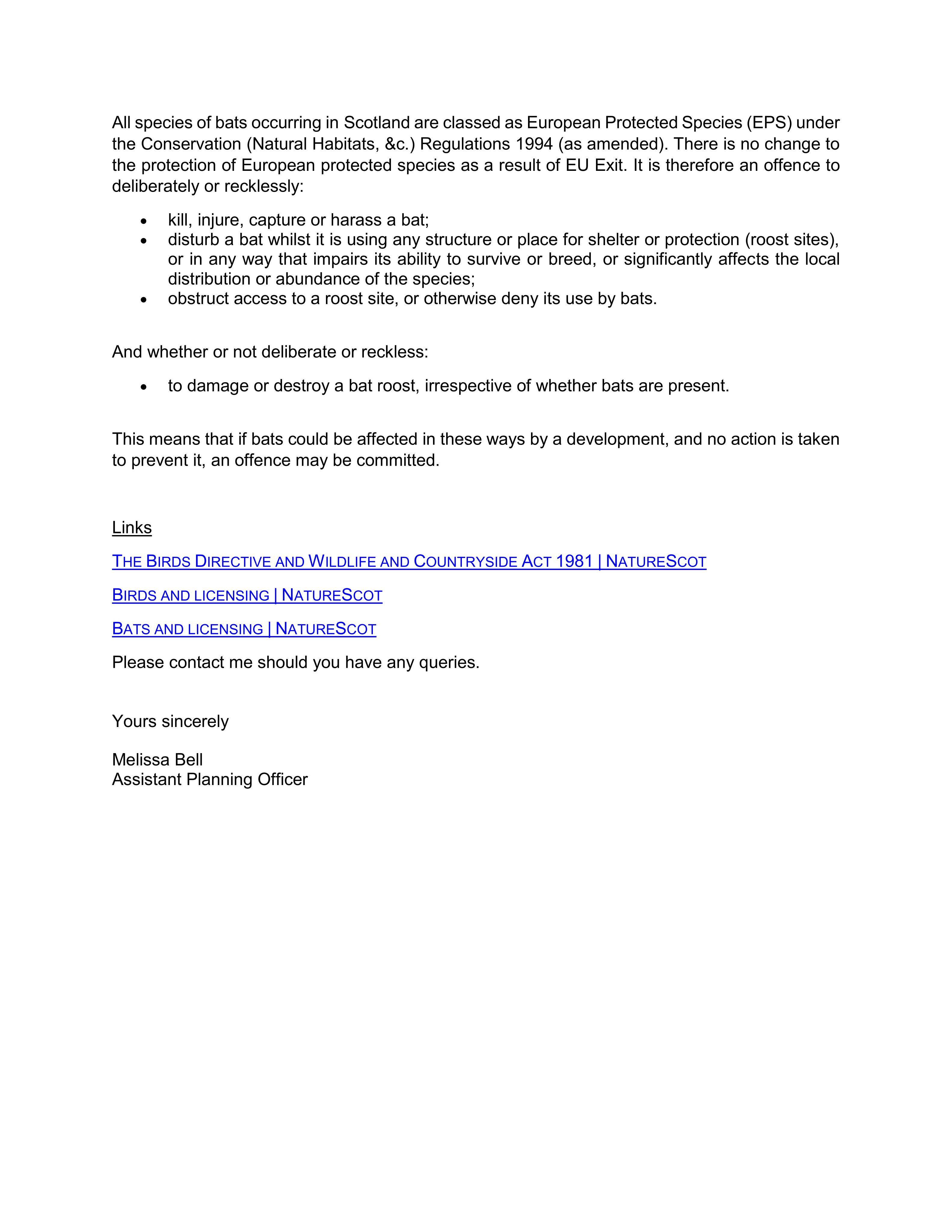 Planning document