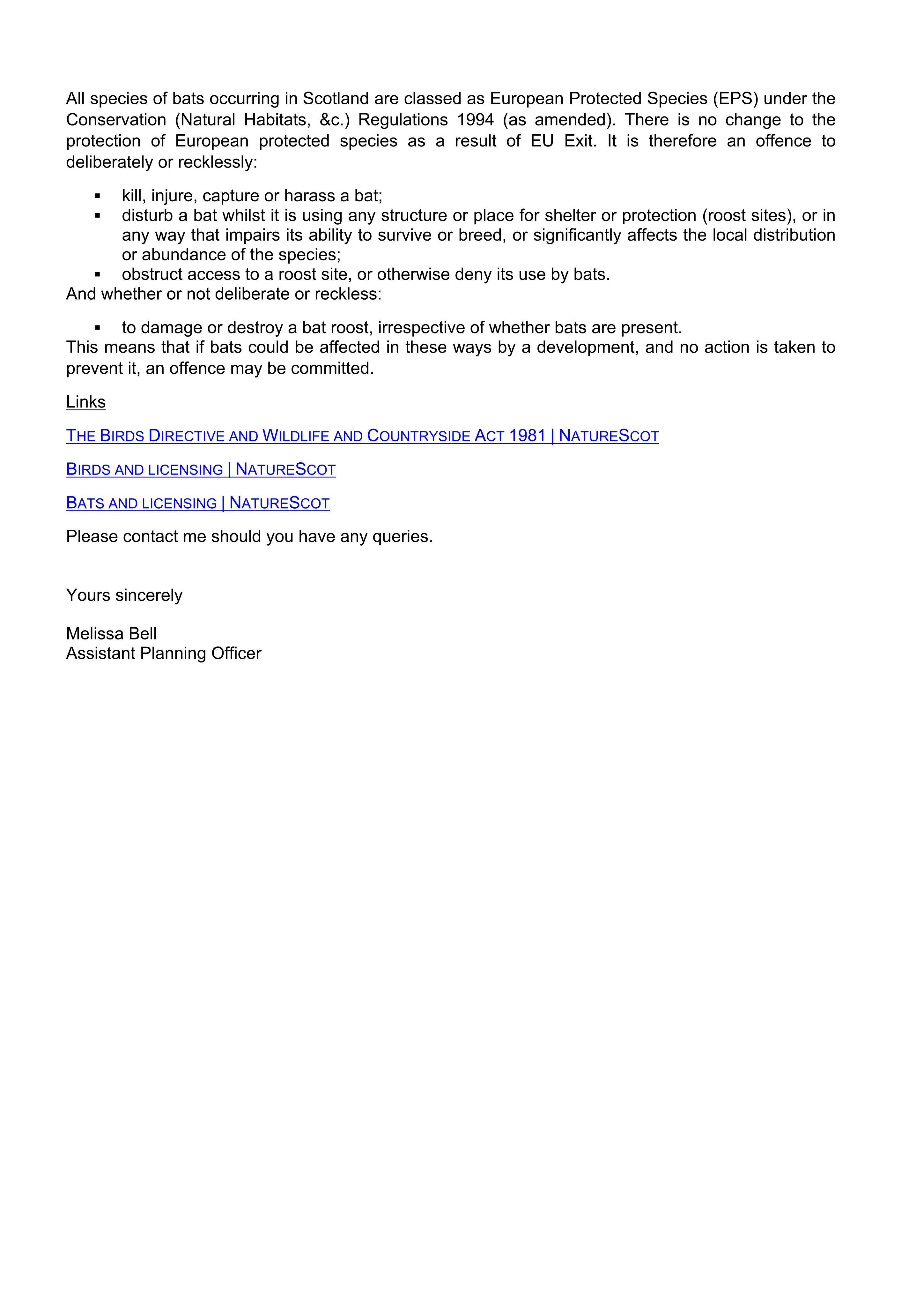 Planning document