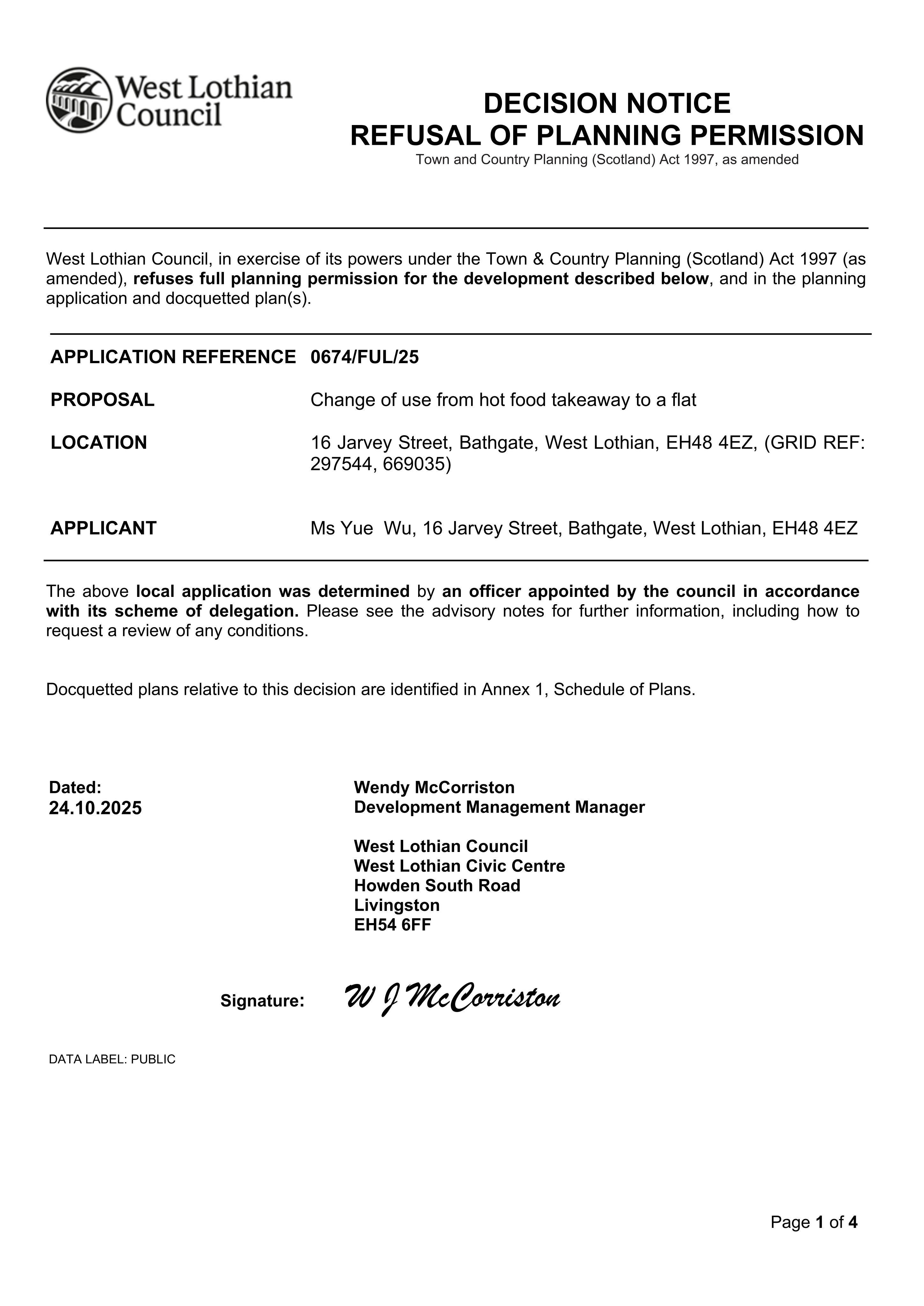 Planning document