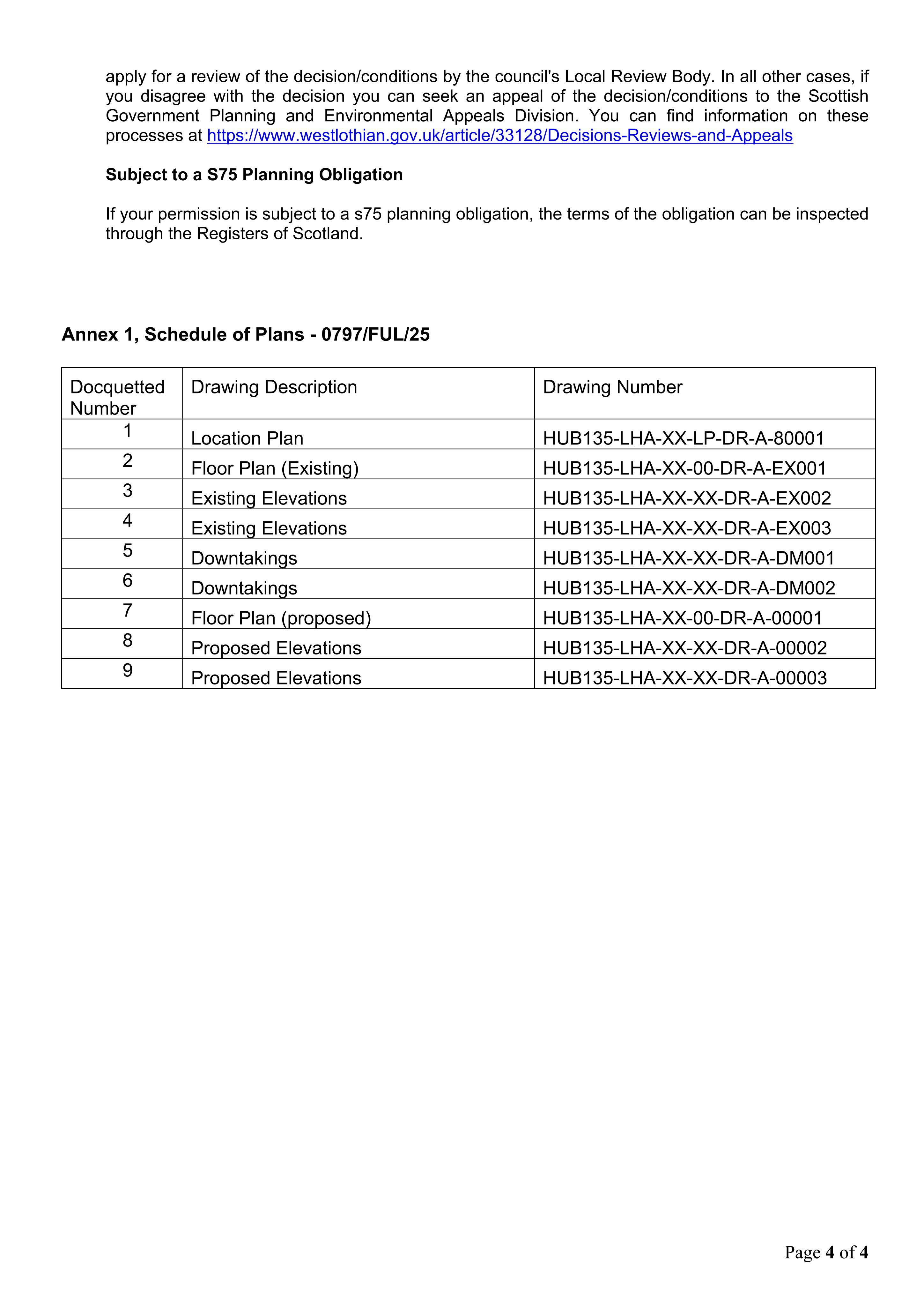 Planning document