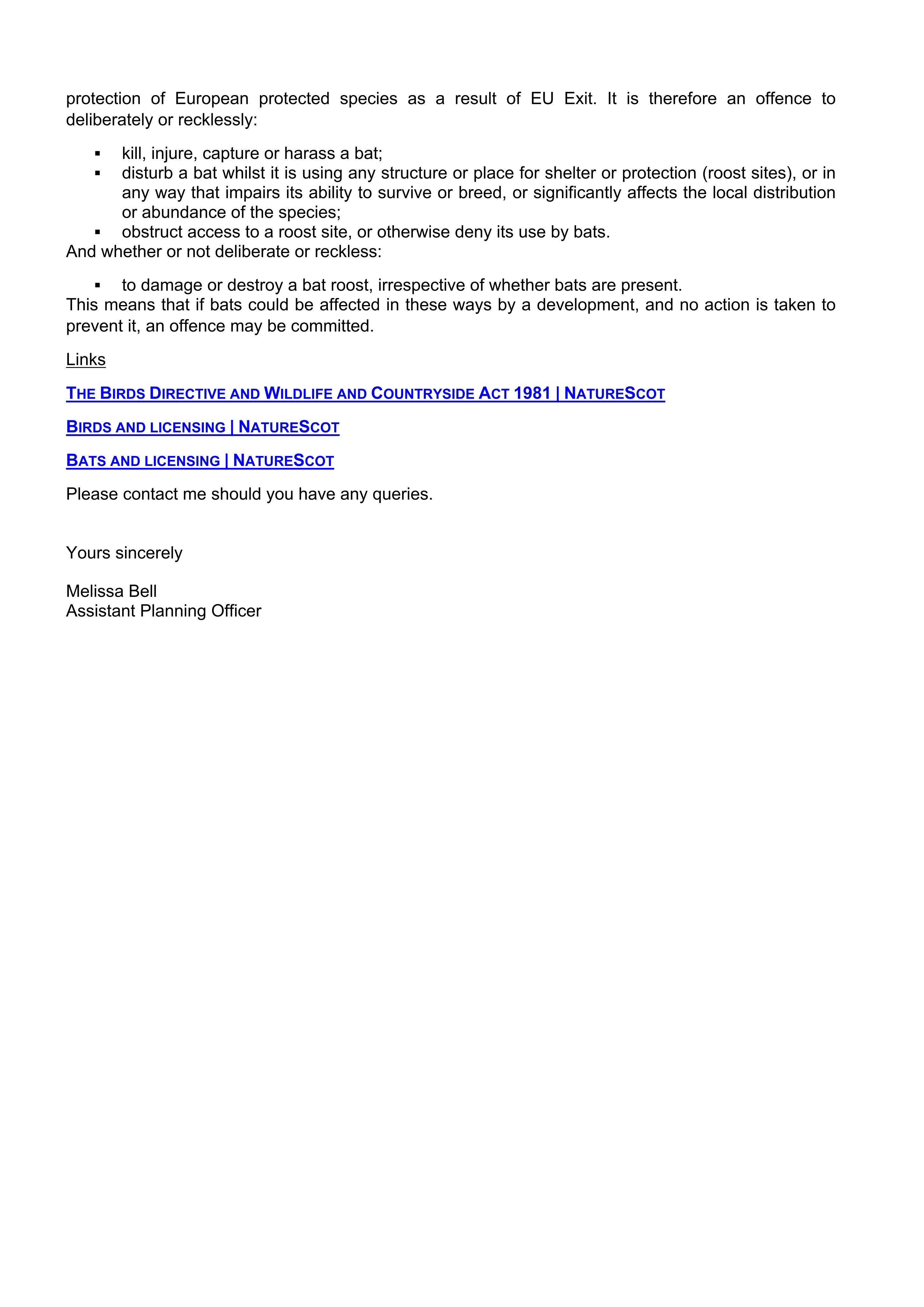 Planning document