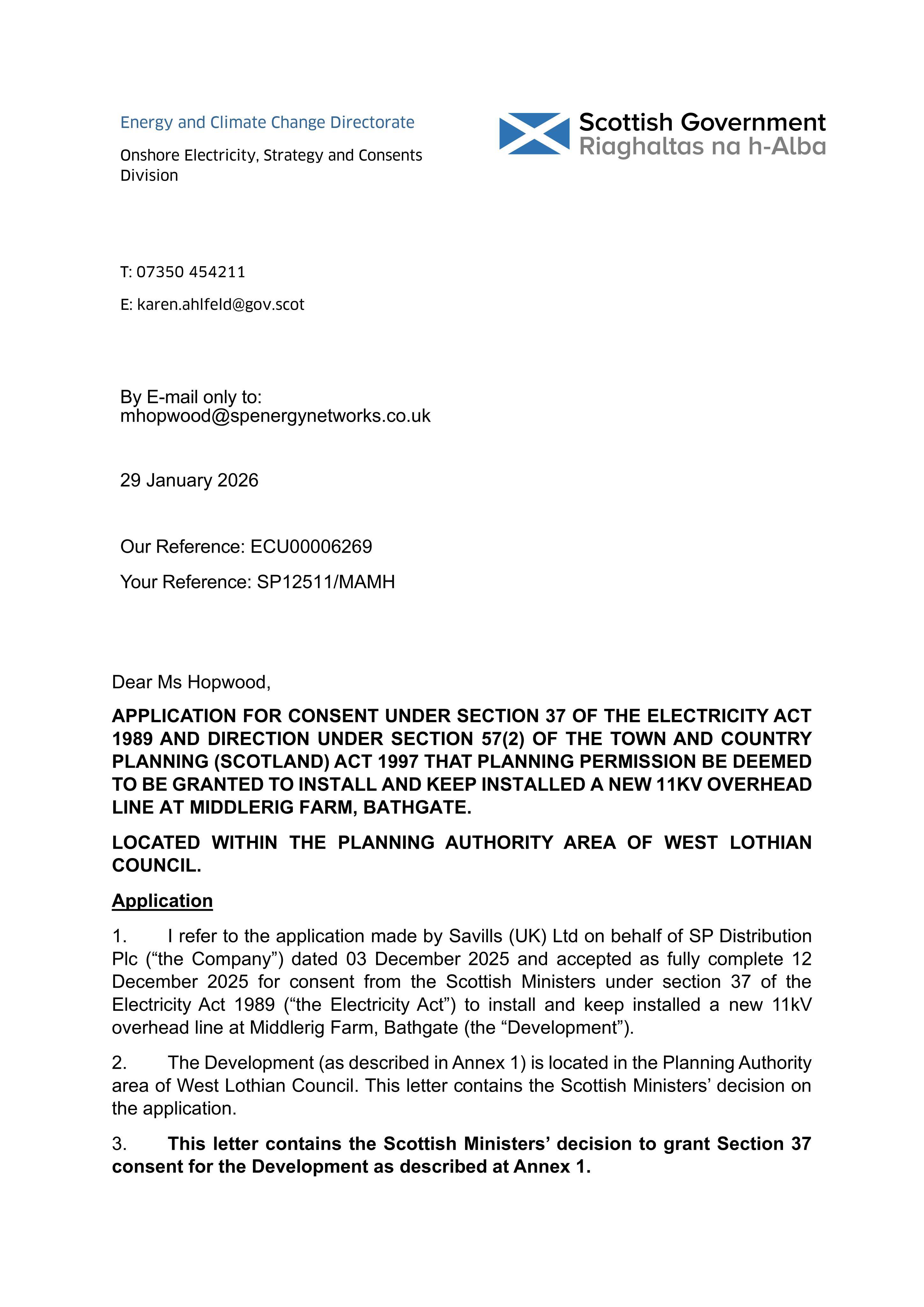 Planning document