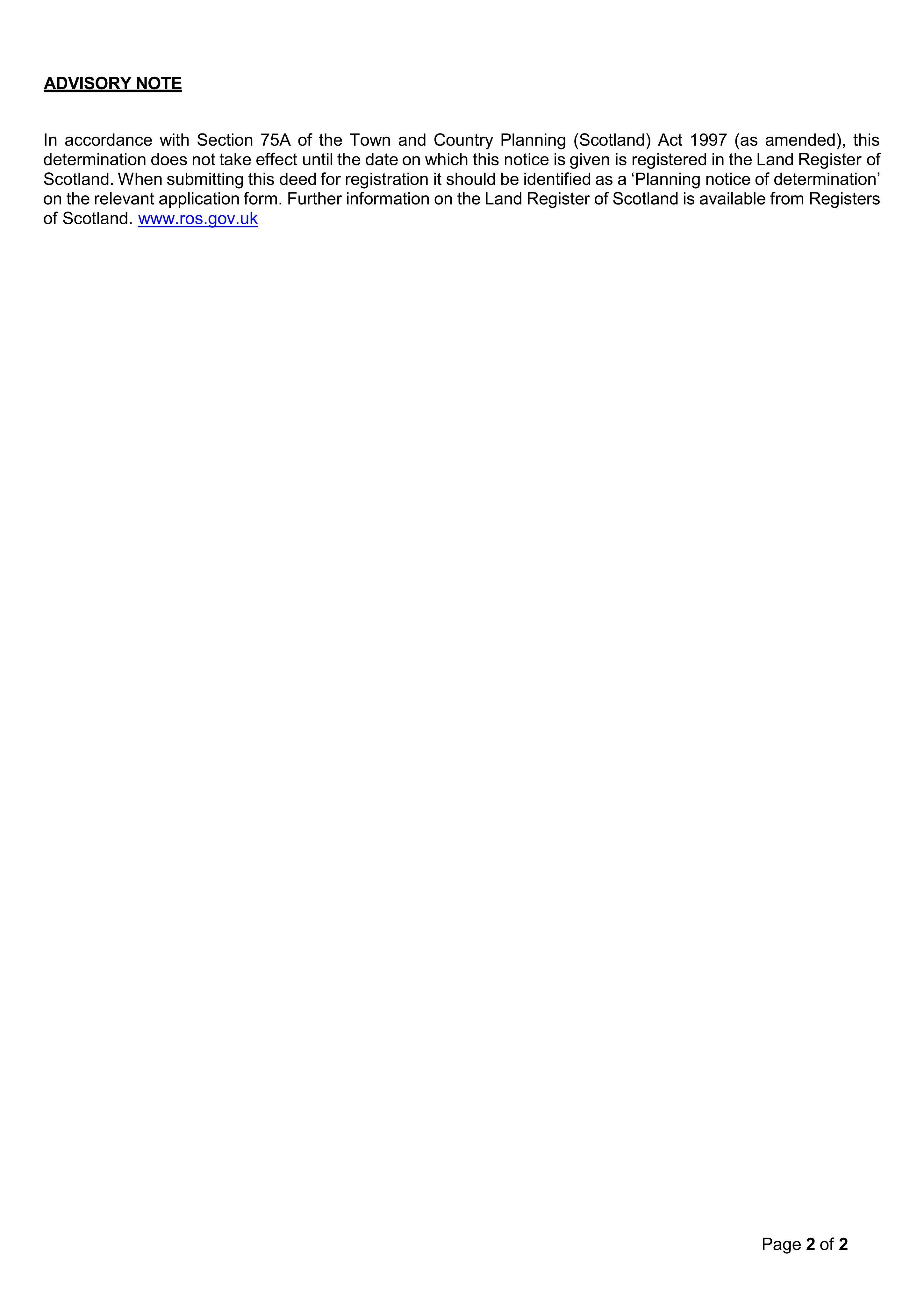 Planning document