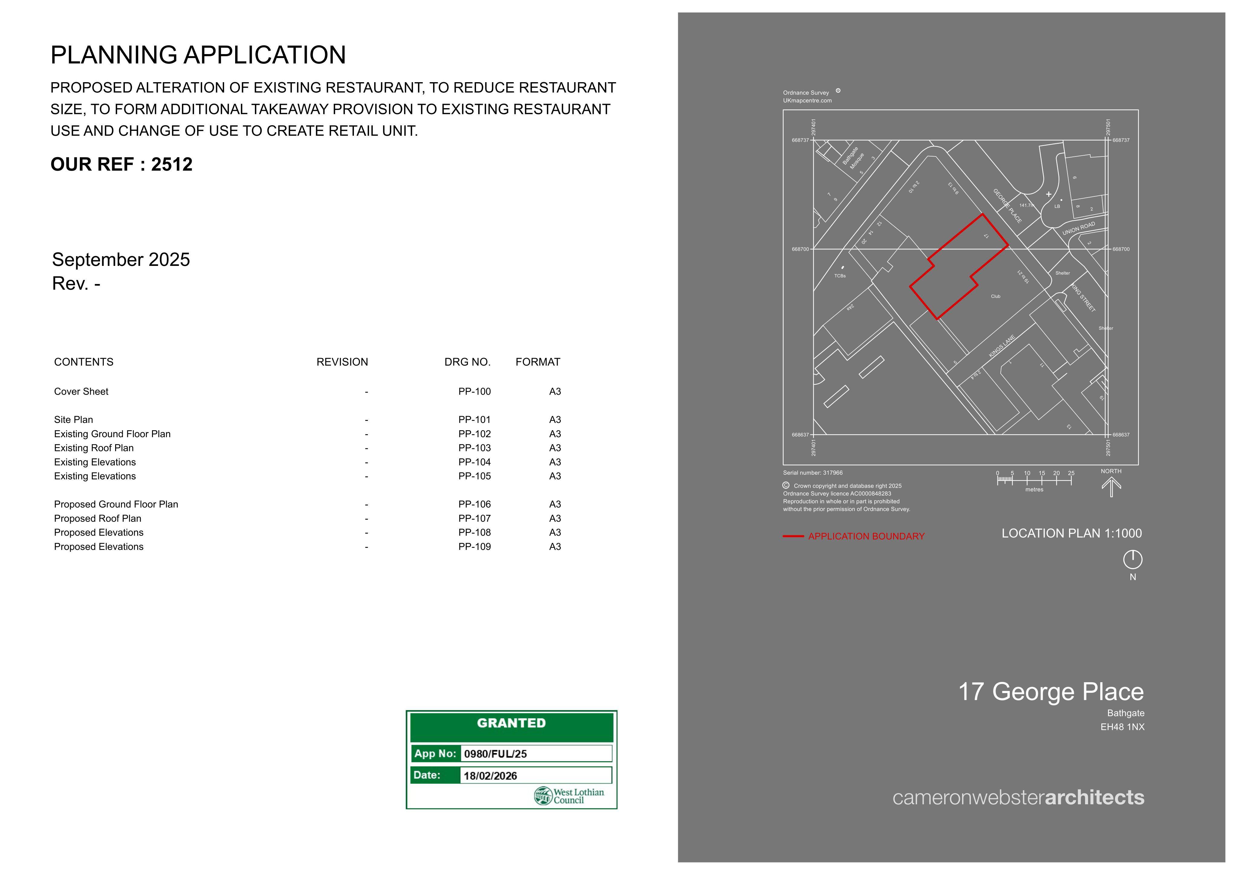 Planning document
