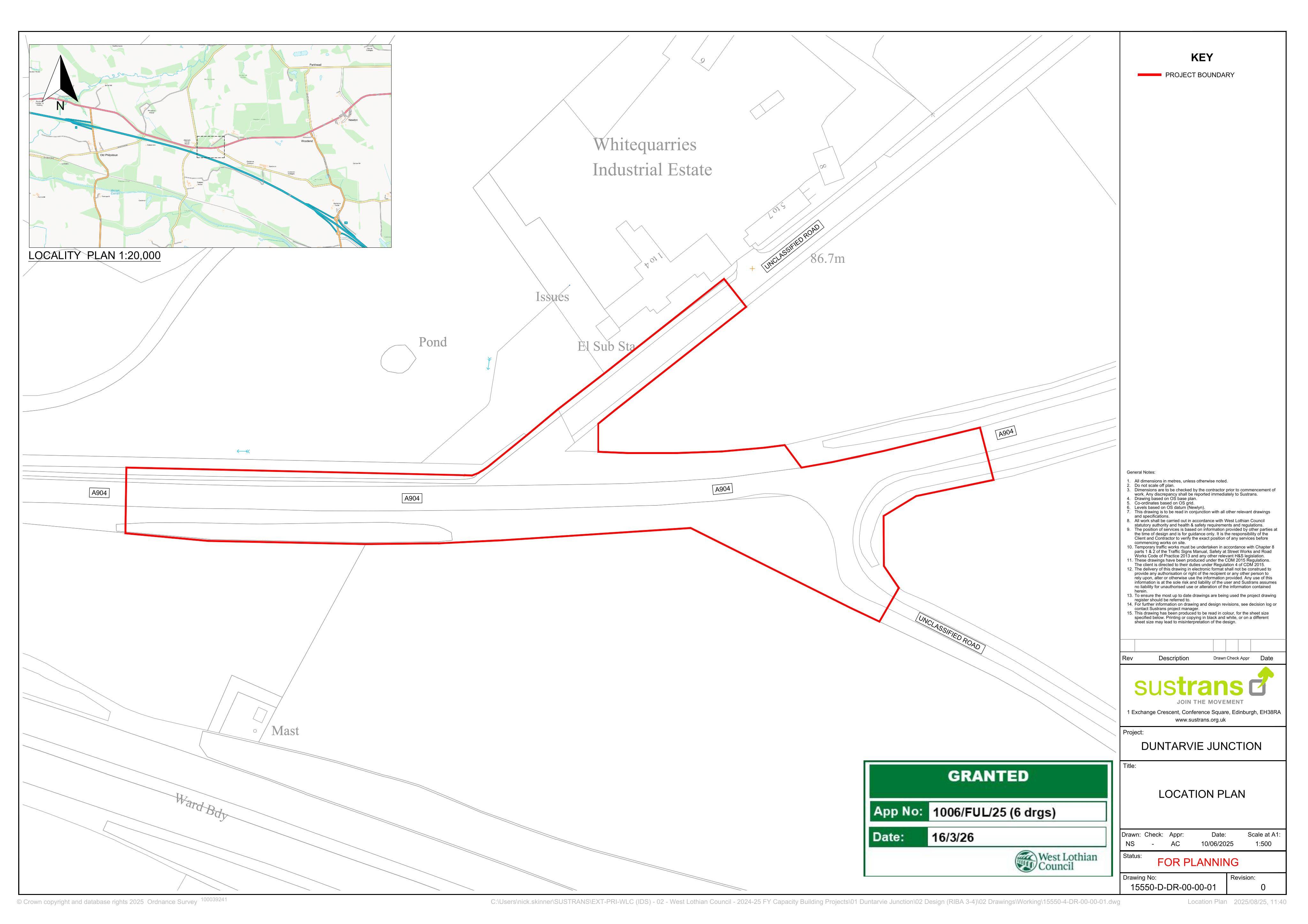 Planning document