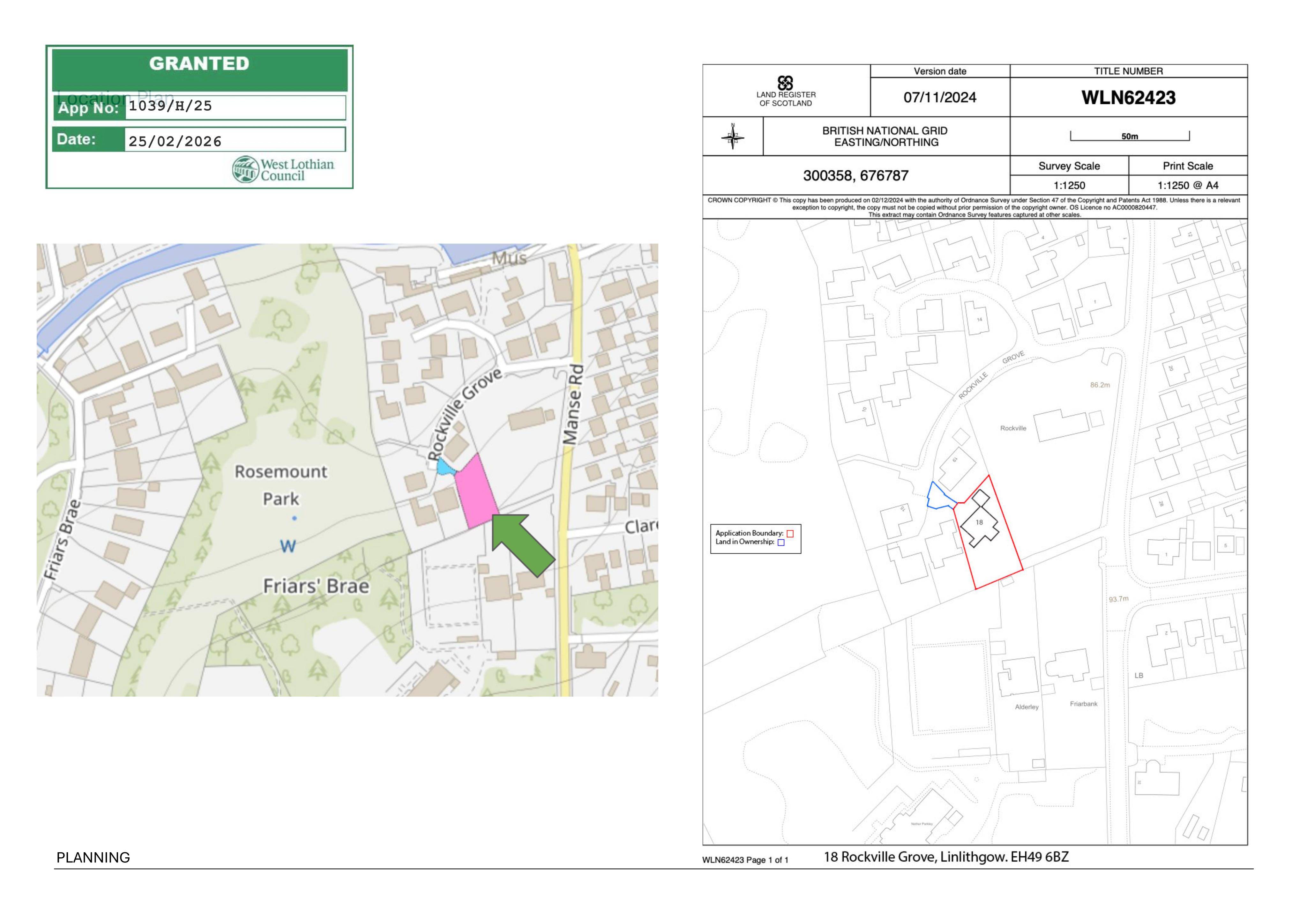 Planning document